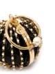 Rosantica crystal-embellished spherical clutch bag