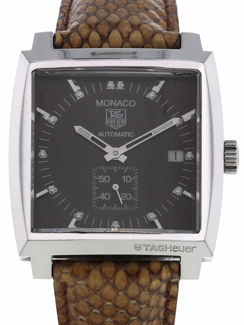 фото Tag heuer наручные часы monaco pre-owned 38 мм 2000-го года