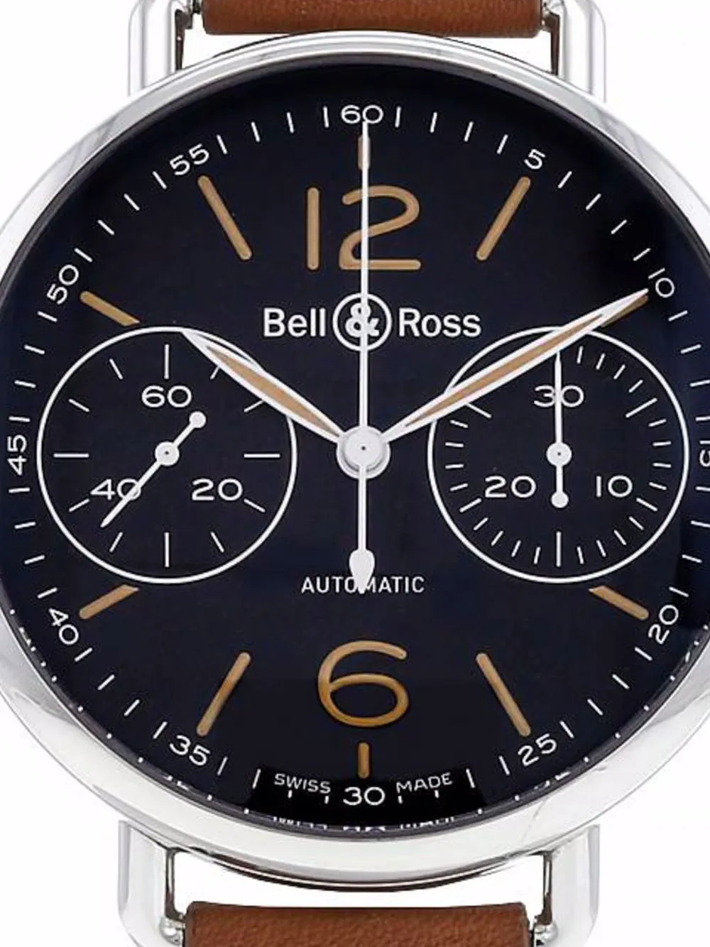 фото Bell & ross наручные часы br-ww1 pre-owned 45 мм 2017-го года