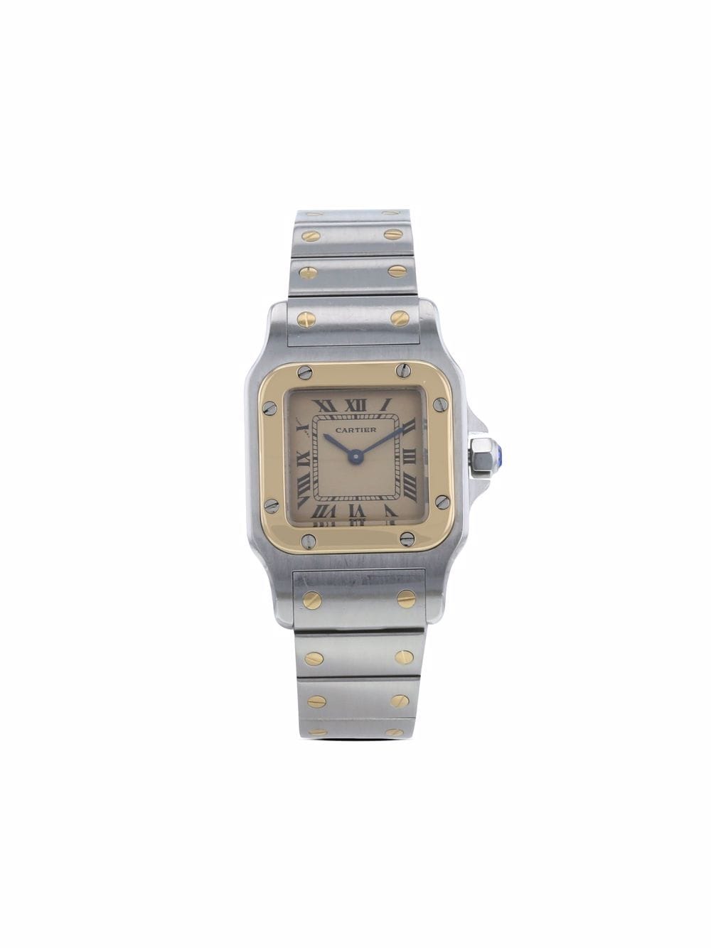 фото Cartier наручные часы santos pre-owned 24 мм 1990-х годов