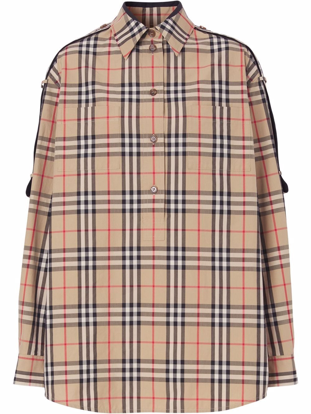 фото Burberry рубашка в клетку vintage check