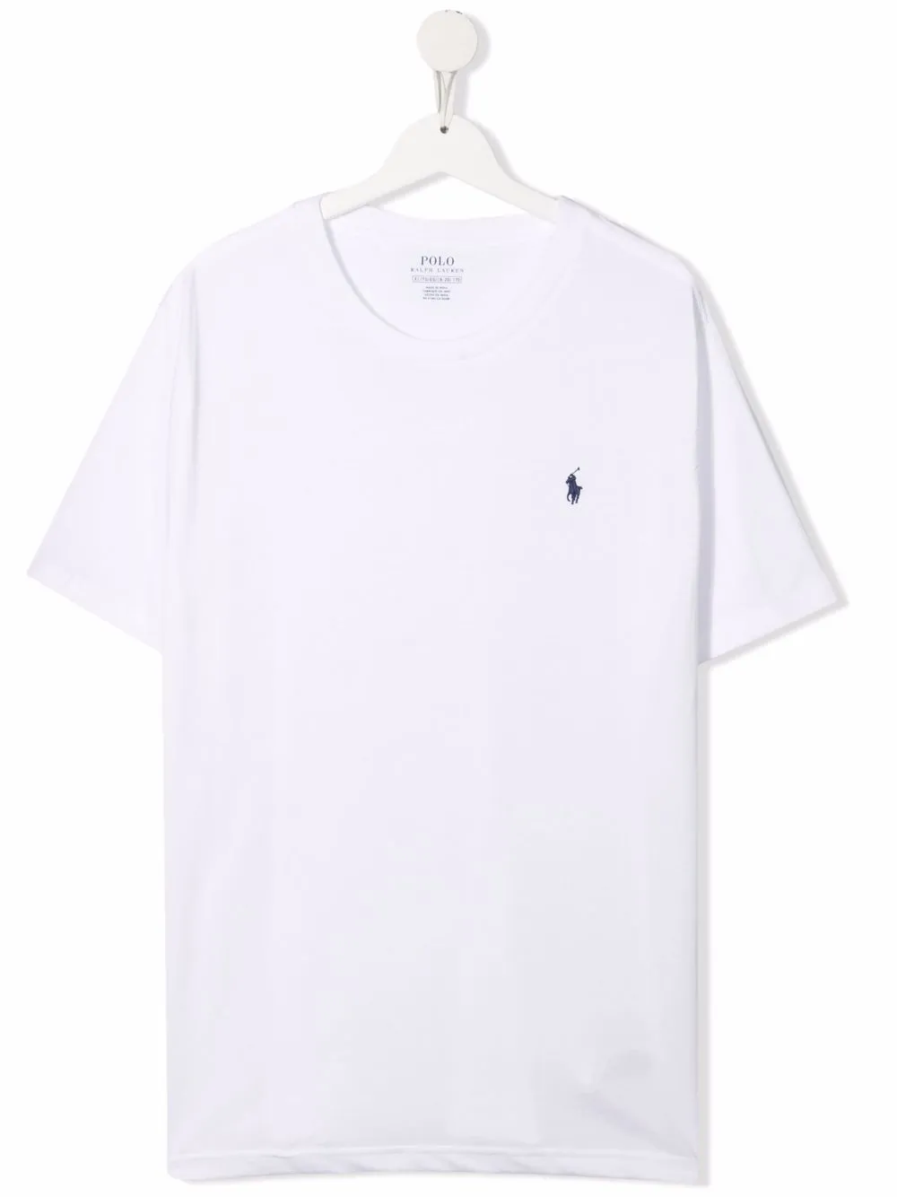 

Ralph Lauren Kids playera con logo bordado - Blanco