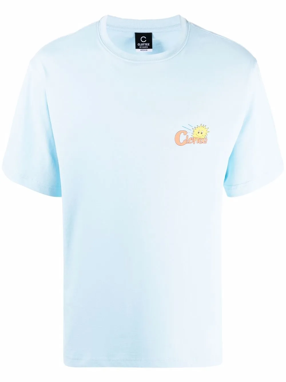CLOTTEE футболка с графичным принтом
