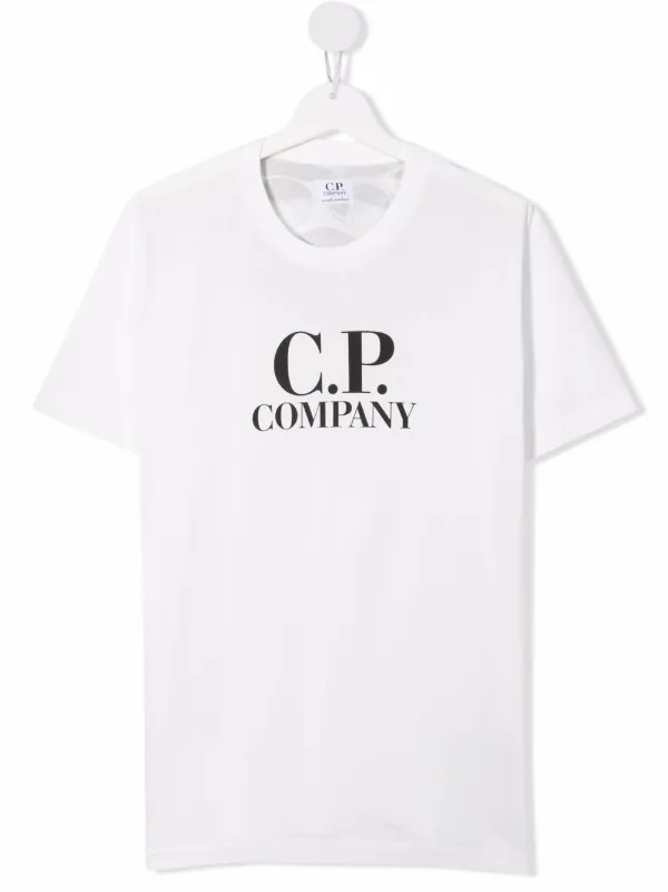 Shop C.P. Company Kids TEEN logo-print 