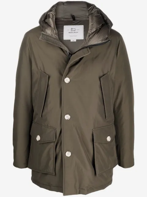 Woolrich hooded padded coat