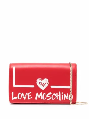 love moschino red bags