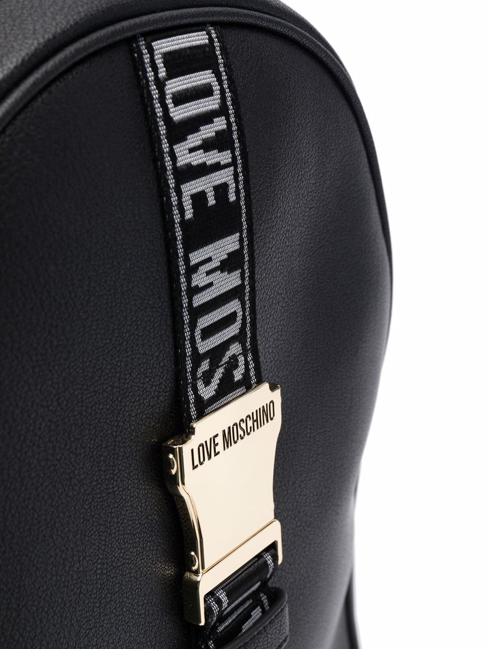 Love Moschino Logo Strap Backpack Farfetch