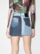 Ahluwalia Rework denim miniskirt