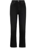 RE/DONE '70s Stone Pipe straight-leg jeans - Black
