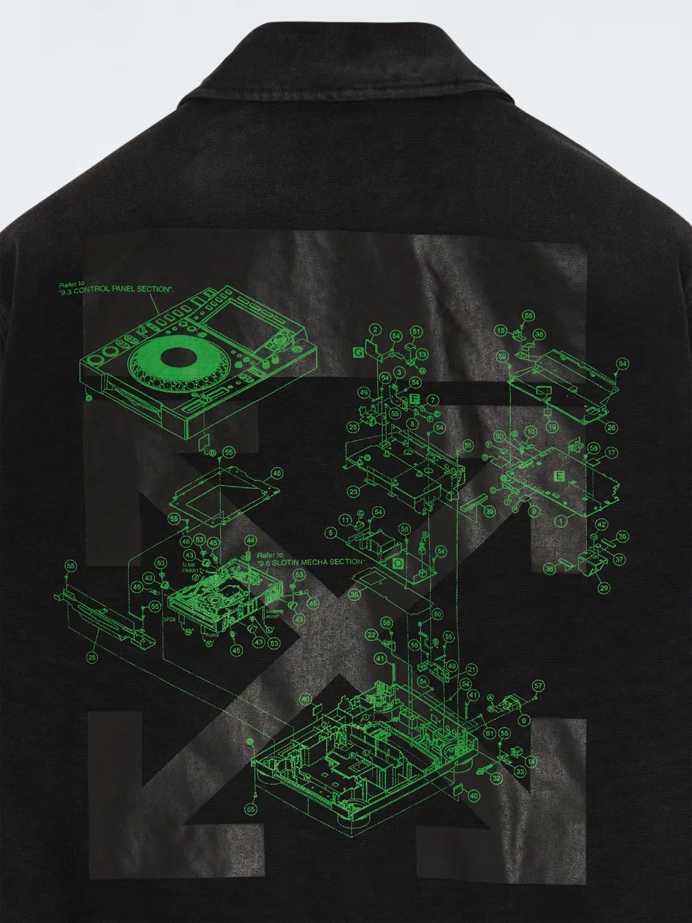 "Pioneer DJ" Denim Jacket OffWhite™ Official Site