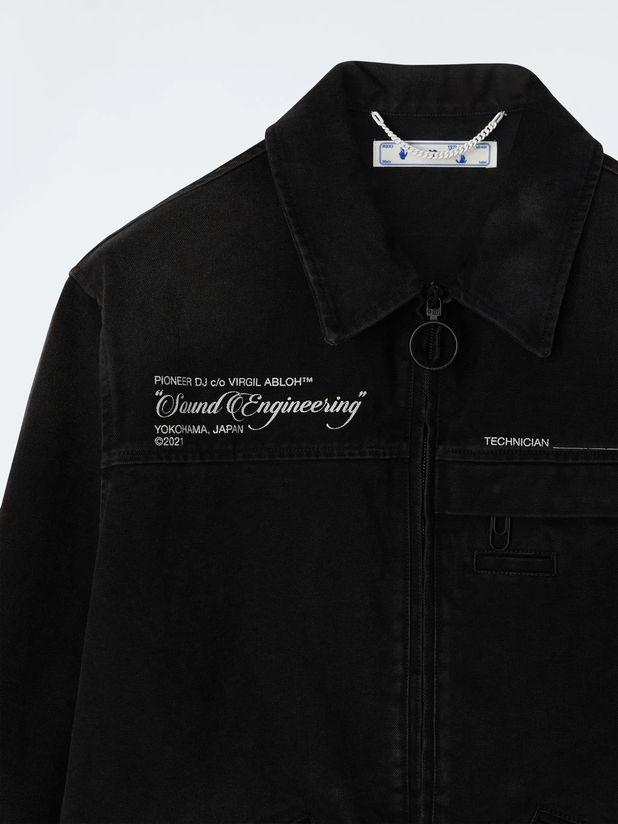 "Pioneer DJ" Denim Jacket OffWhite™ Official Site