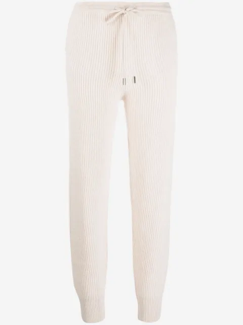 SIMKHAI  ribbed knit track pants
