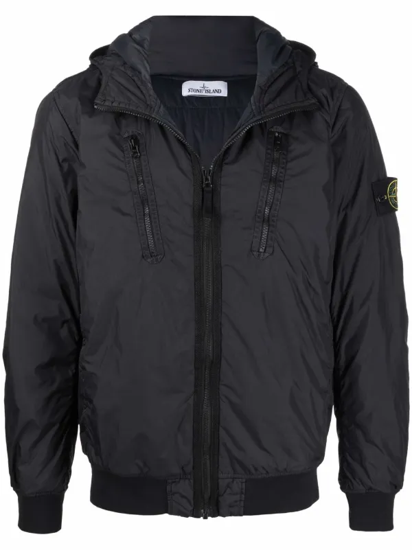 stone island zip jacket