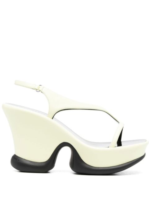 Stella McCartney Shroom slingback wedge 110mm sandals Women