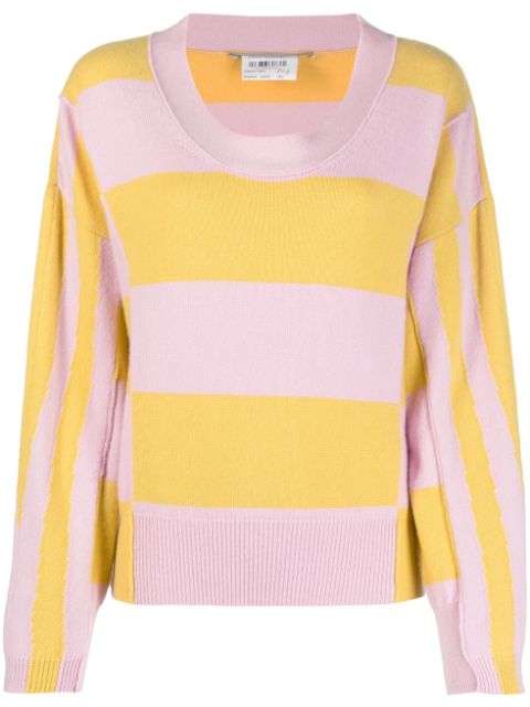 Stella McCartney stripe-print jumper