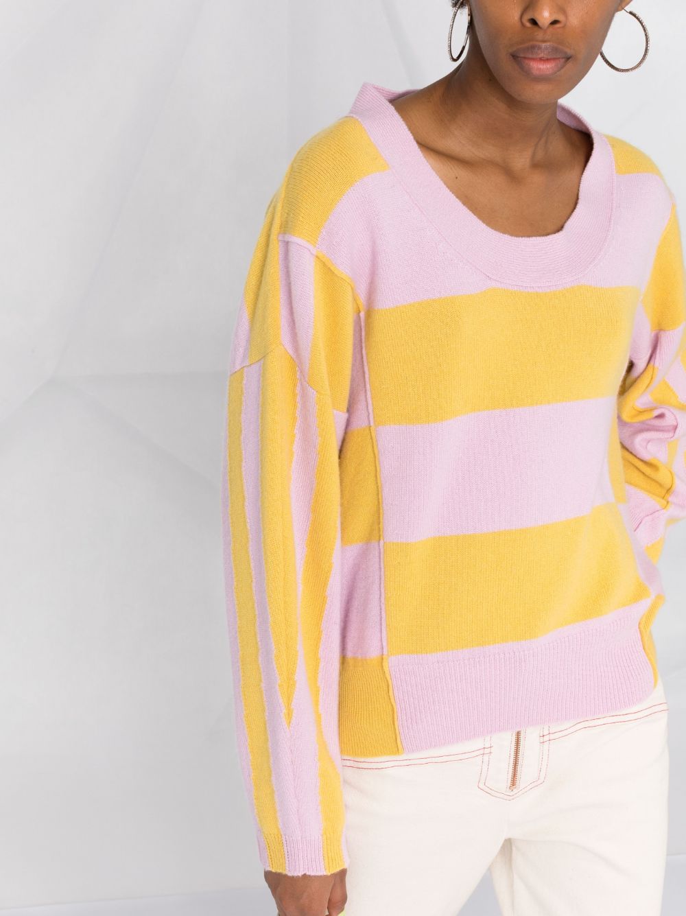 Stella McCartney stripe-print jumper Women