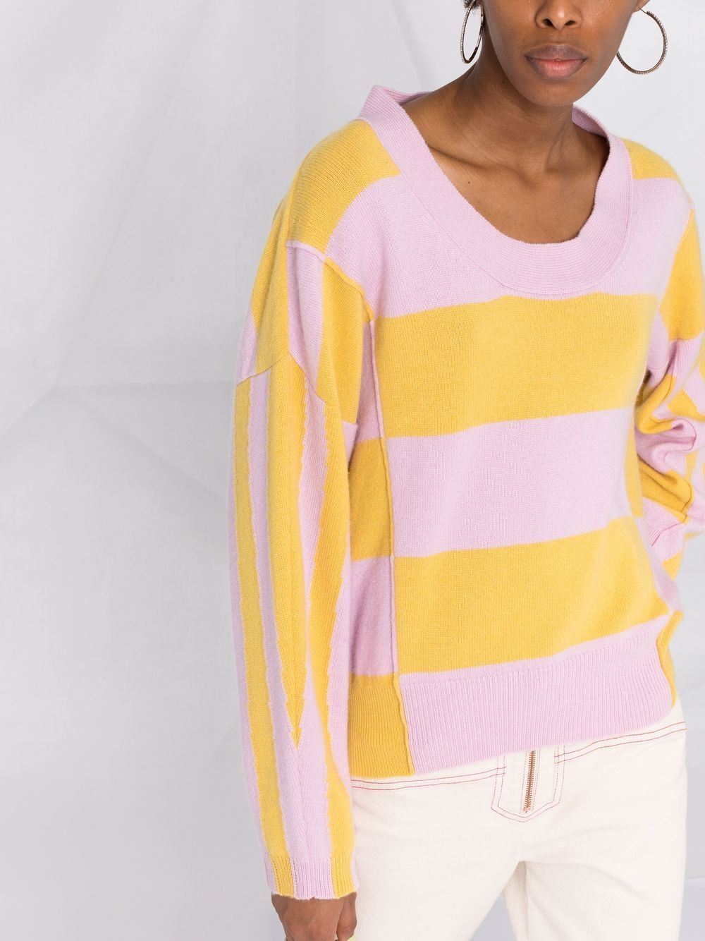 Stella McCartney stripe-print jumper Women