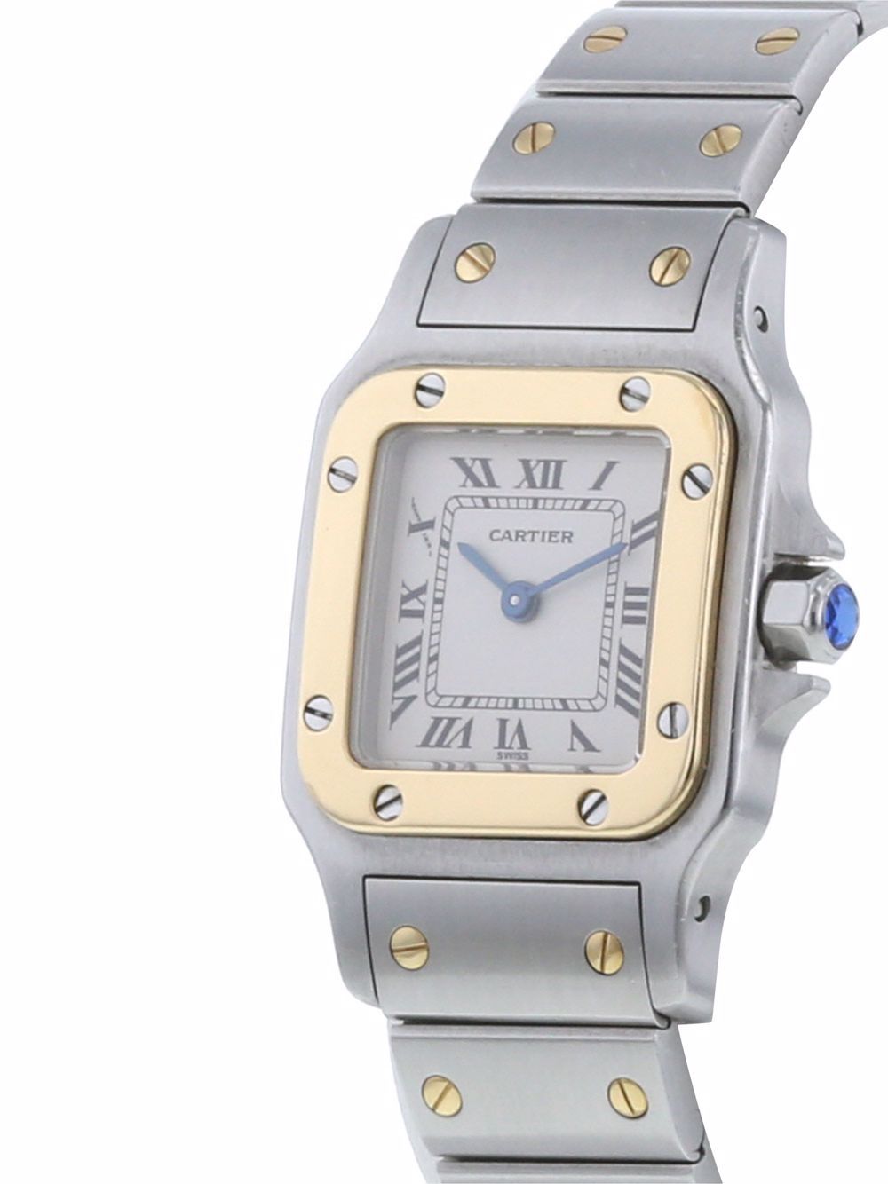 фото Cartier наручные часы santos pre-owned 24 мм 1990-х годов