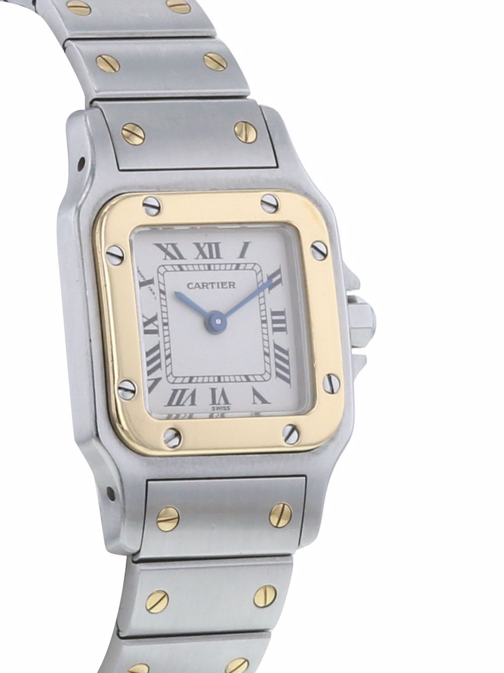 фото Cartier наручные часы santos pre-owned 24 мм 1990-х годов