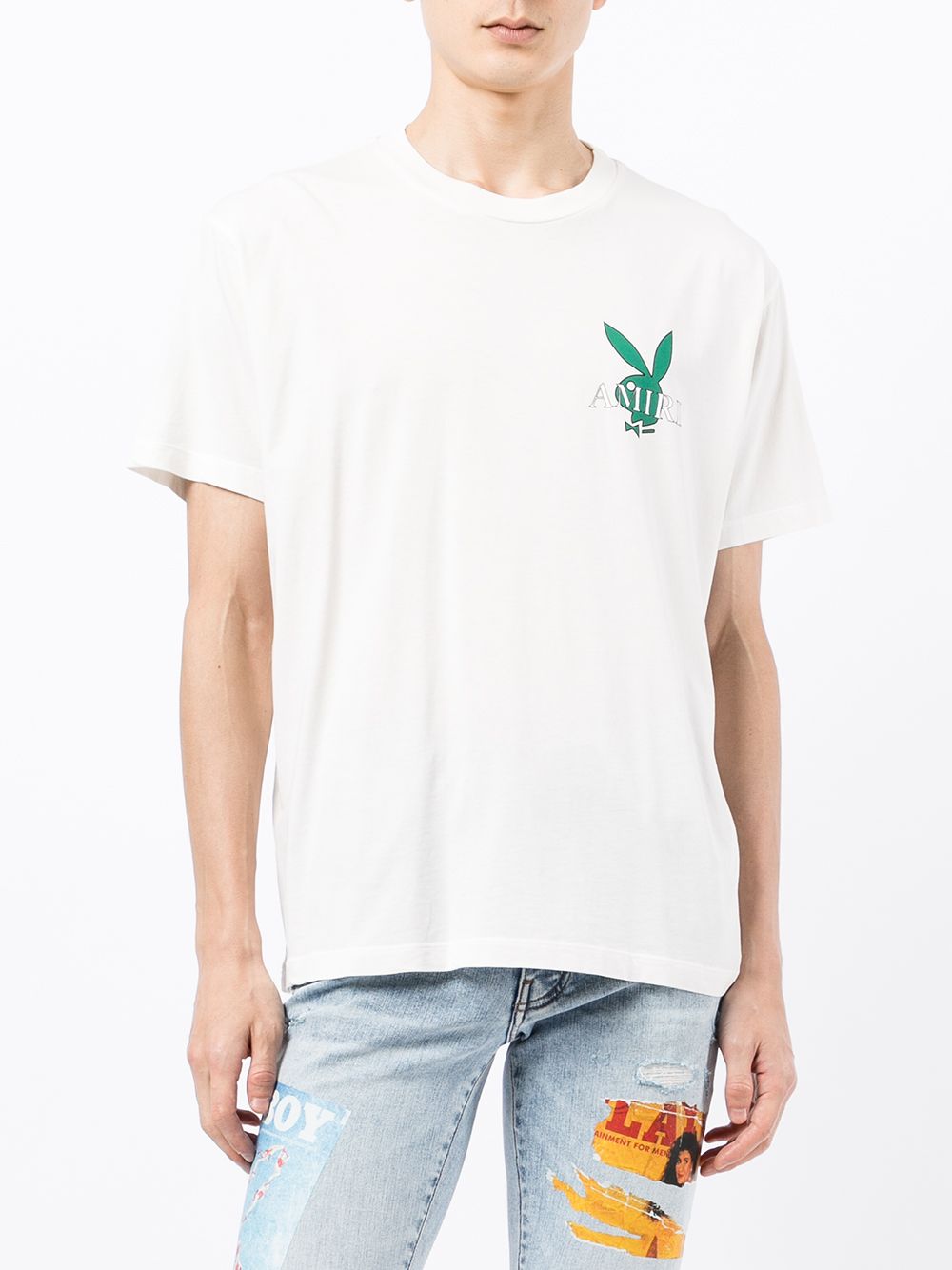 AMIRI Playboy Bunny-print T-shirt - Farfetch