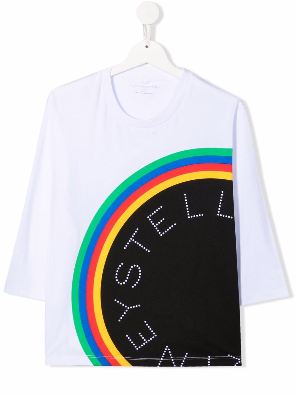 фото Stella mccartney kids футболка с принтом stella logo