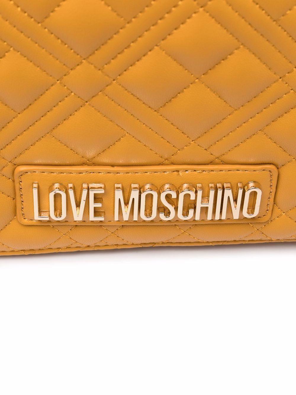 фото Love moschino фактурная сумка на плечо с логотипом