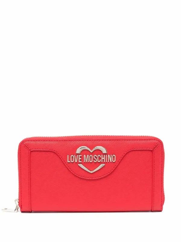 love moschino heart wallet