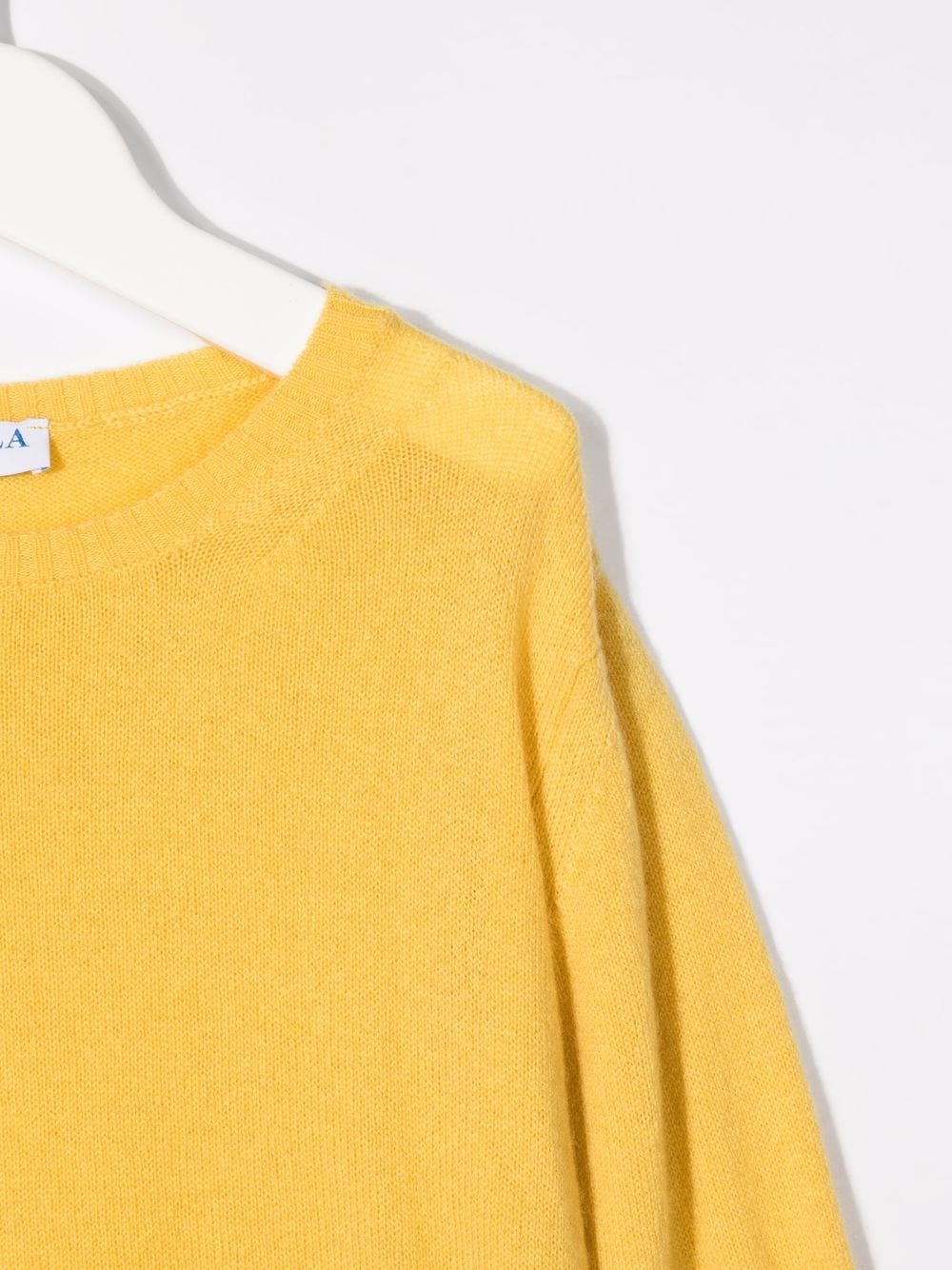 Shop Siola Fine-knit Cashmere Jumper In Yellow