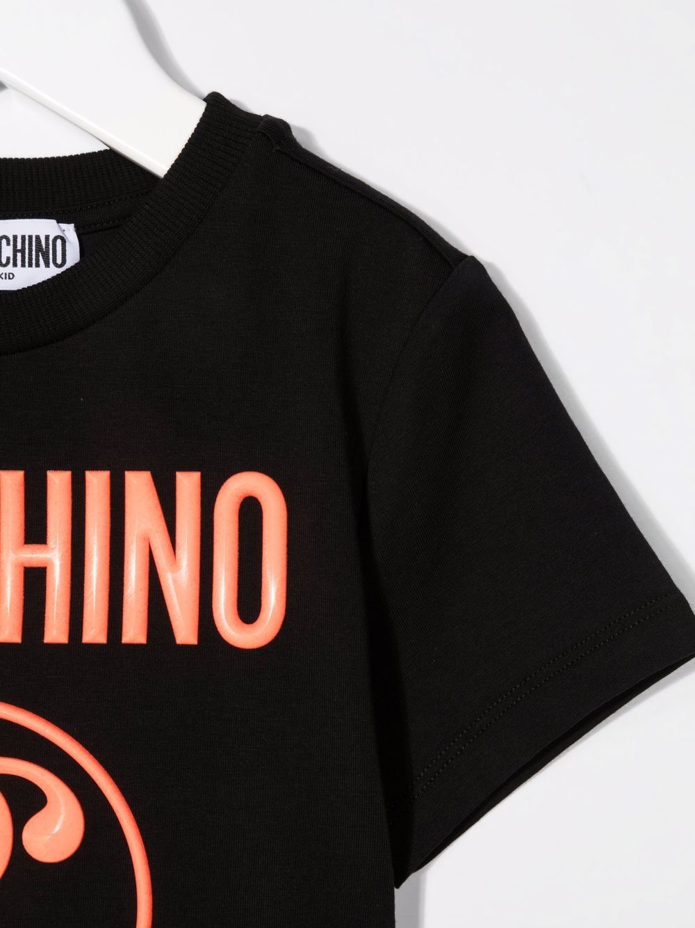 фото Moschino kids футболка с логотипом