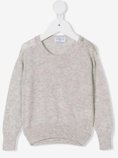 Siola crew-neck cashmere jumper