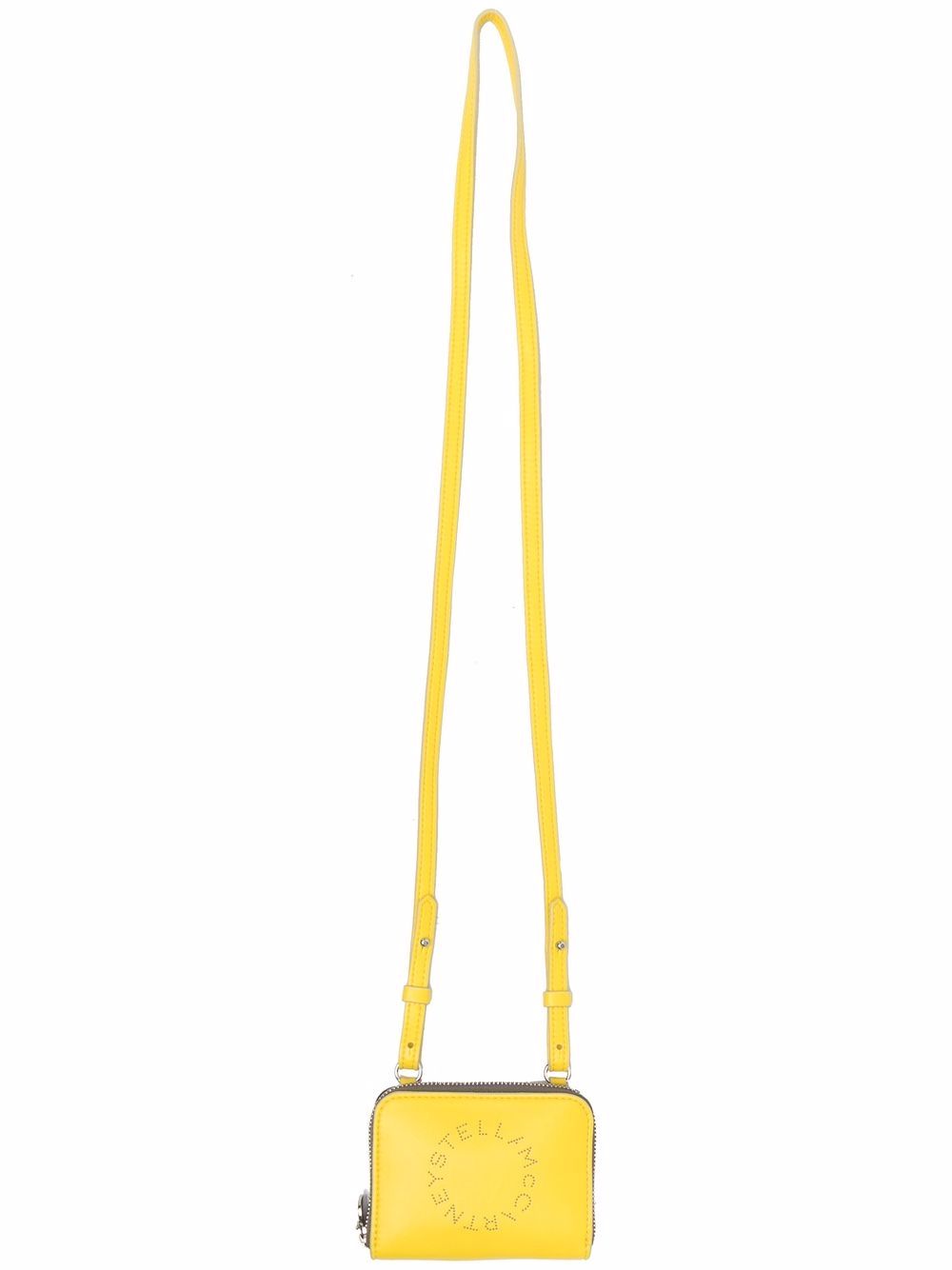 

Stella McCartney cartera con cinta para el cuello - Amarillo