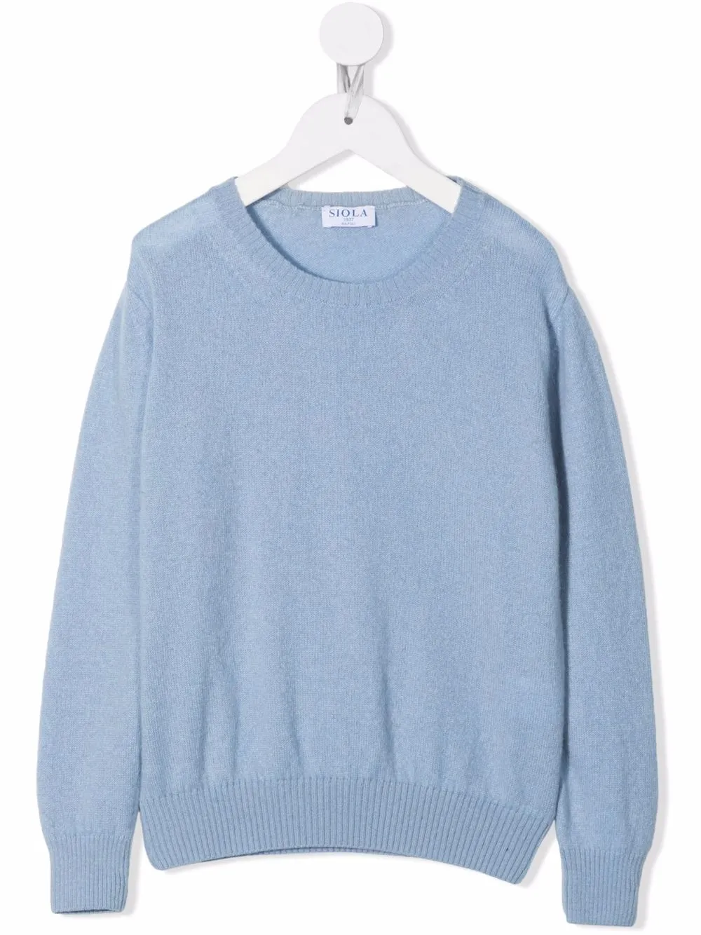 

Siola crew-neck cashmere jumper - Blue