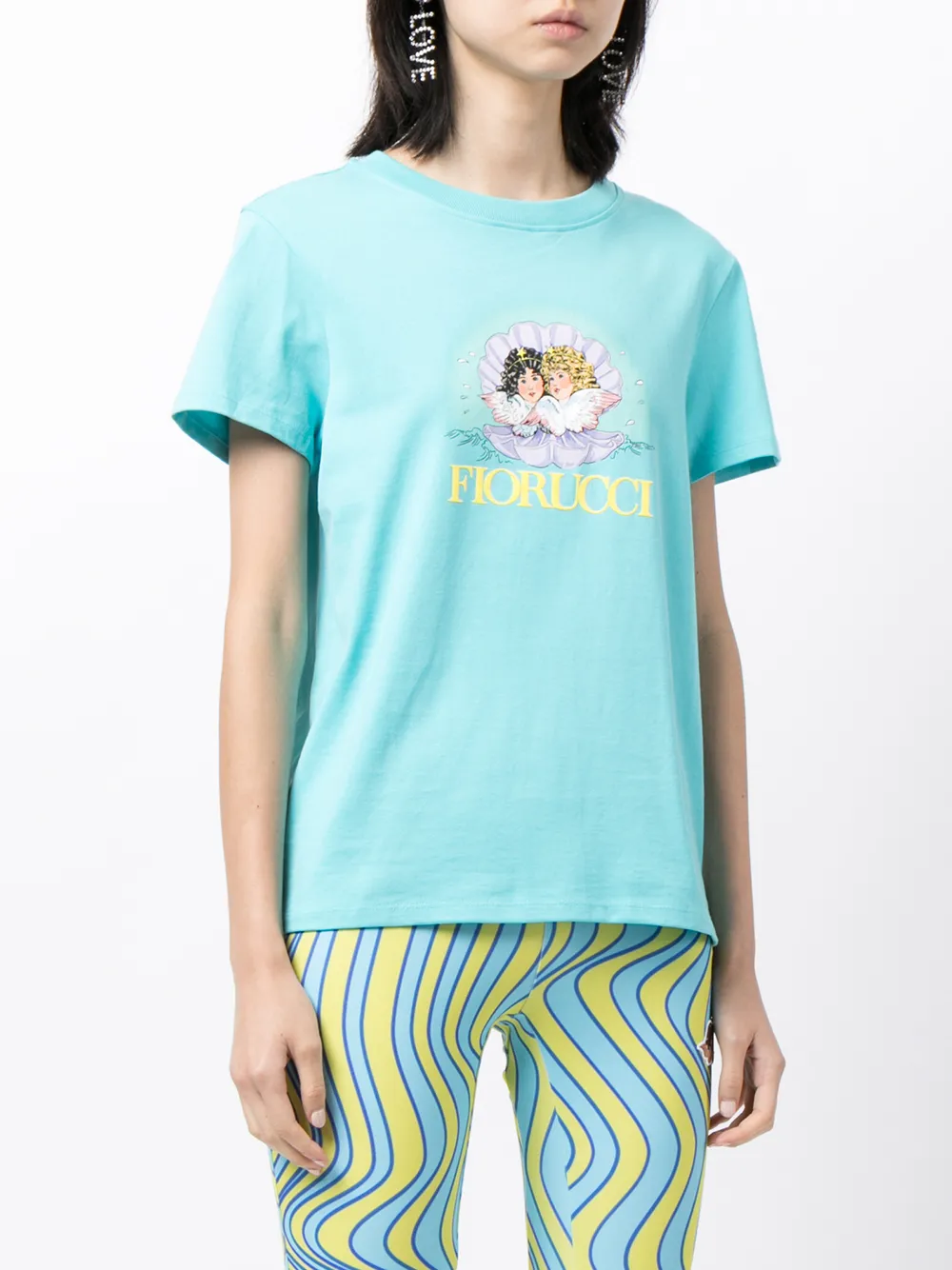 фото Fiorucci футболка venus angels с логотипом