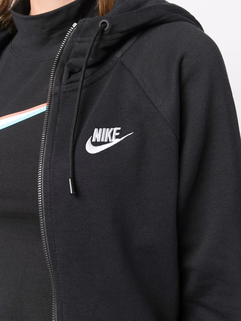 фото Nike худи на молнии с логотипом