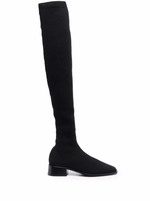 NEOUS square-toe over-the-knee Boots - Farfetch