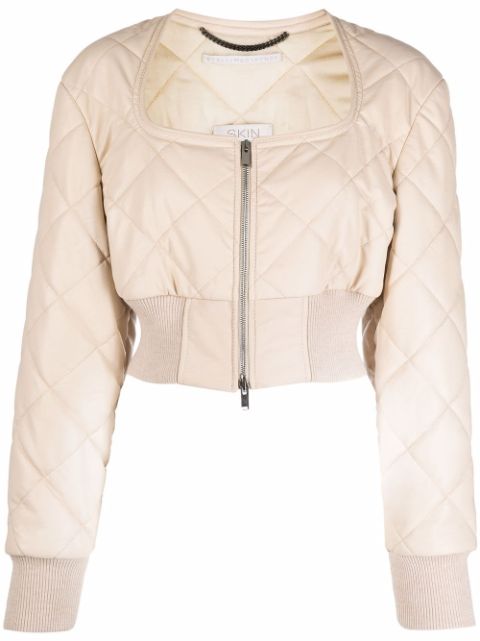 Stella McCartney cropped quilted jacket