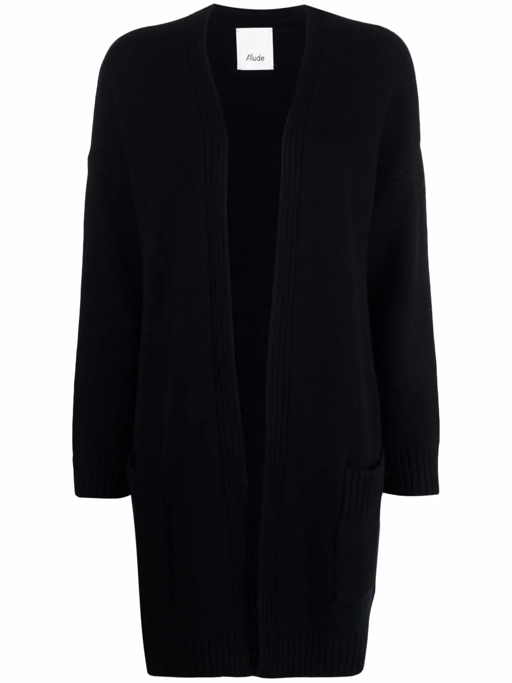 

Allude drop-shoudler cashmere cardigan - Black