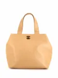 CHANEL Pre-Owned 2002 CC Turn-lock handbag - Neutrals