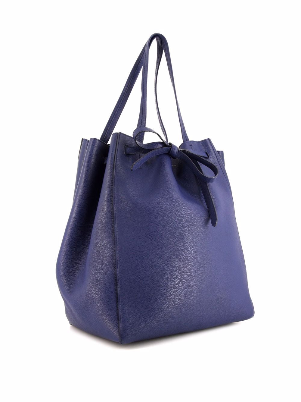 Cabas phantom leather handbag Celine Blue in Leather - 29760516