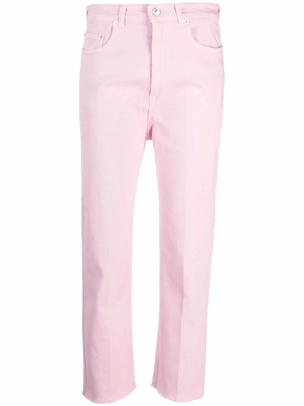 

Nº21 cropped straight-leg jeans - Pink