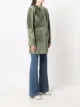 Drome midi shearling coat