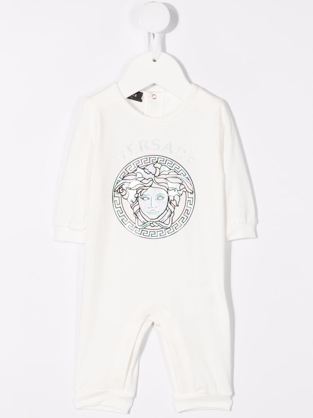 Versace Kids Romper met Medusa print - Grijs