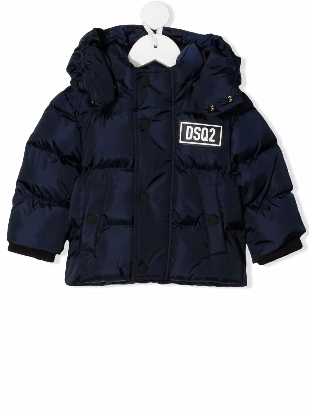 

Dsquared2 Kids padded hooded jacket - Blue