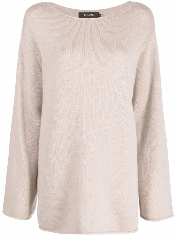 Longline cashmere jumper Clearance