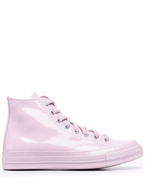 pink iridescent converse