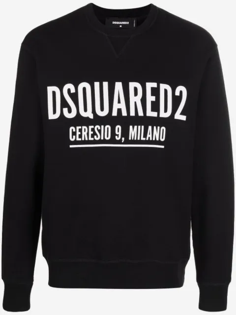 DSQUARED2 logo-print sweatshirt