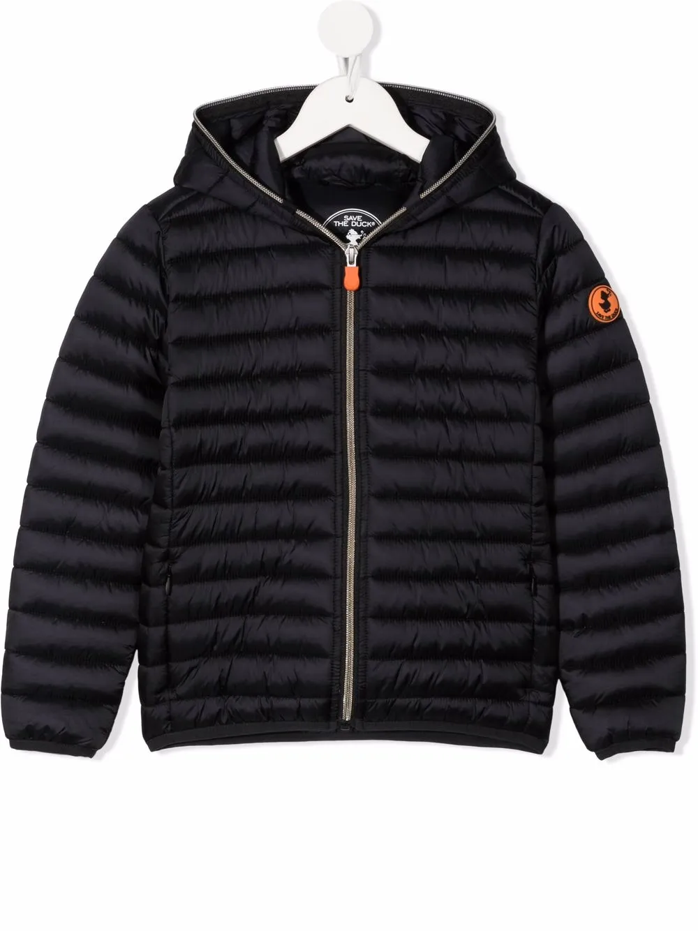 Save The Duck Kids Gewatteerd jack 10000 NERO