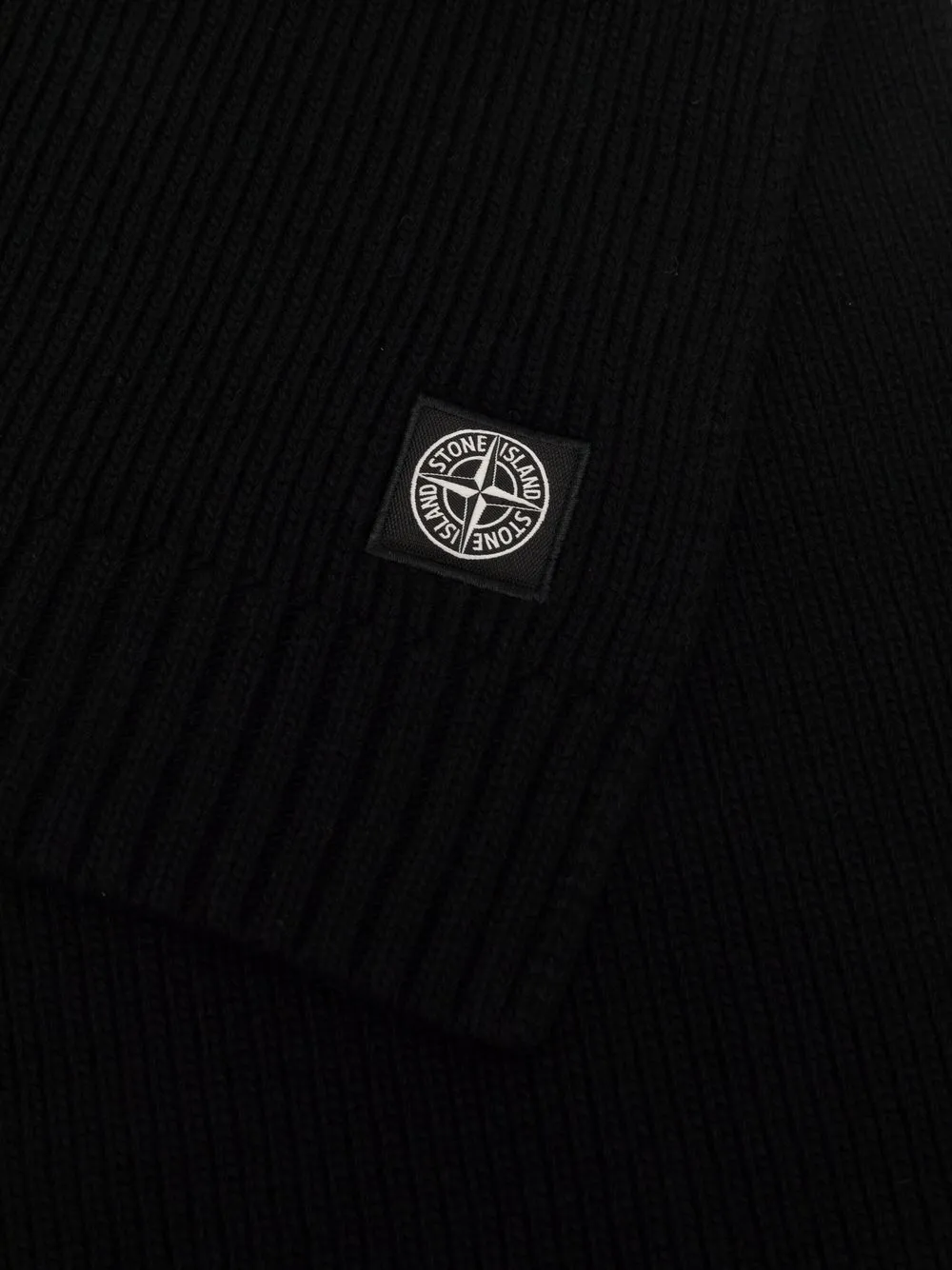 фото Stone island junior шарф с нашивкой-логотипом