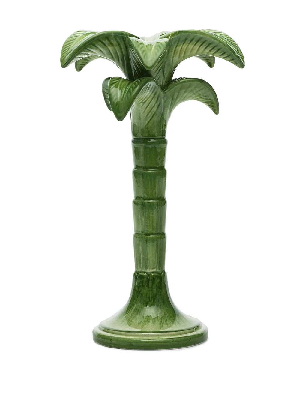  Les-ottomans Palm Tree Medium Candle Holder - Green 