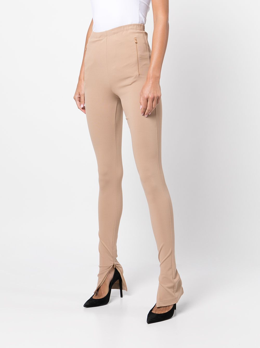 фото Wardrobe.nyc skinny-cut ultra-long leggings